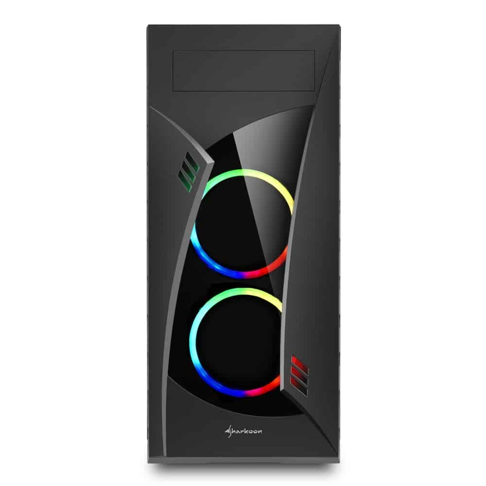 Sharkoon NightShark RGB Computer Case - Dealstunter.nl