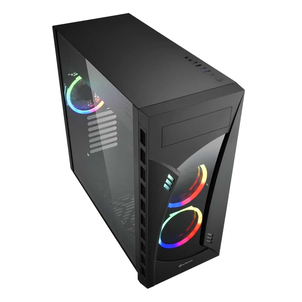 Sharkoon NightShark RGB Computer Case - Dealstunter.nl