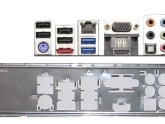 ASRock FM2A75M-ITX Backplate