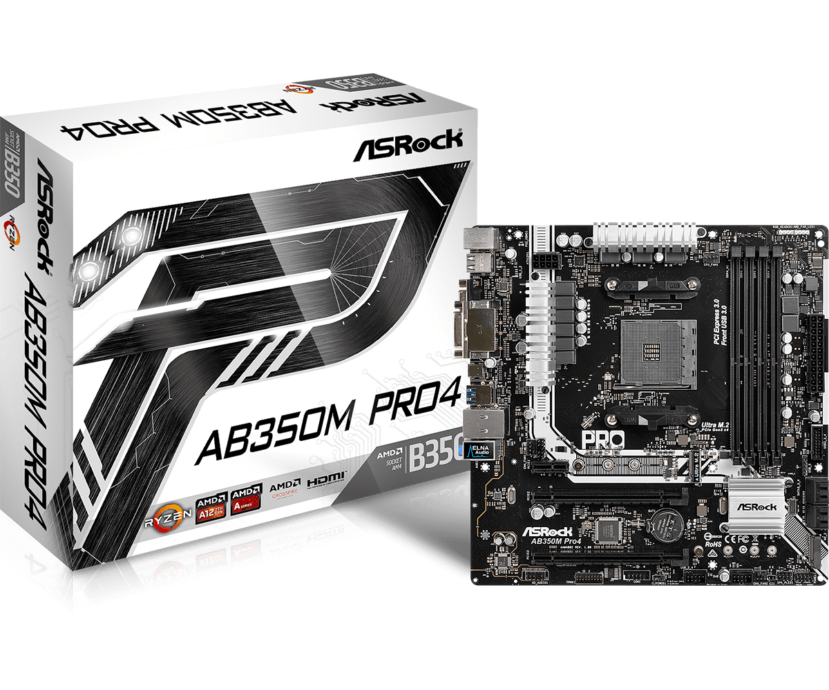 ASRock AB350M - AMD AM4 - Overview - Dealstunter.nl