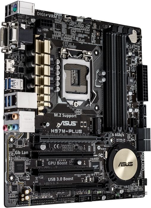 Asus H97M Plus LGA1150 Motherboard