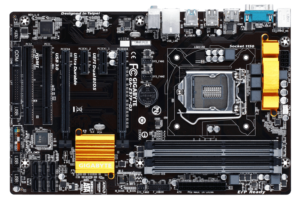 Gigabyte GA-Z97P-D3 Socket 1150 Moederbord