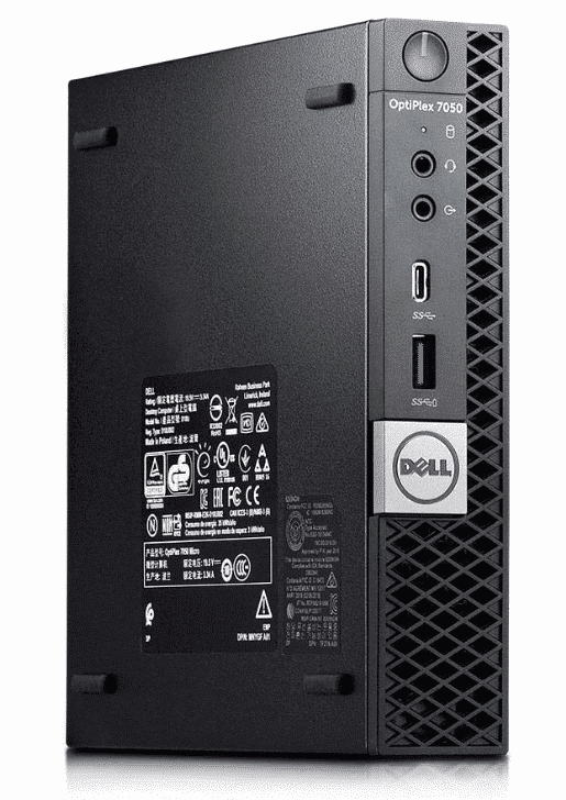 Dell Optiplex 7050 Mini PC i5-7500T - 8GB - 256GB SSD - Wifi