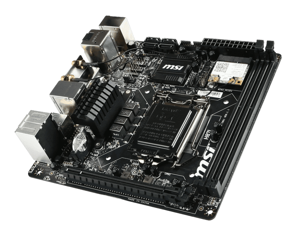 MSI H87I Socket 1151 Mini ITX Moederbord -1
