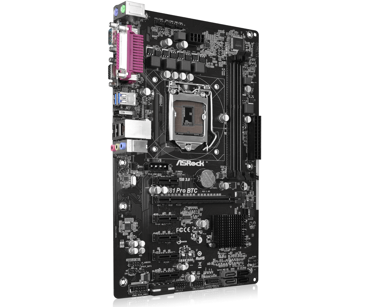 H81 Pro BTC R2.0 LGA1150 Motherboard