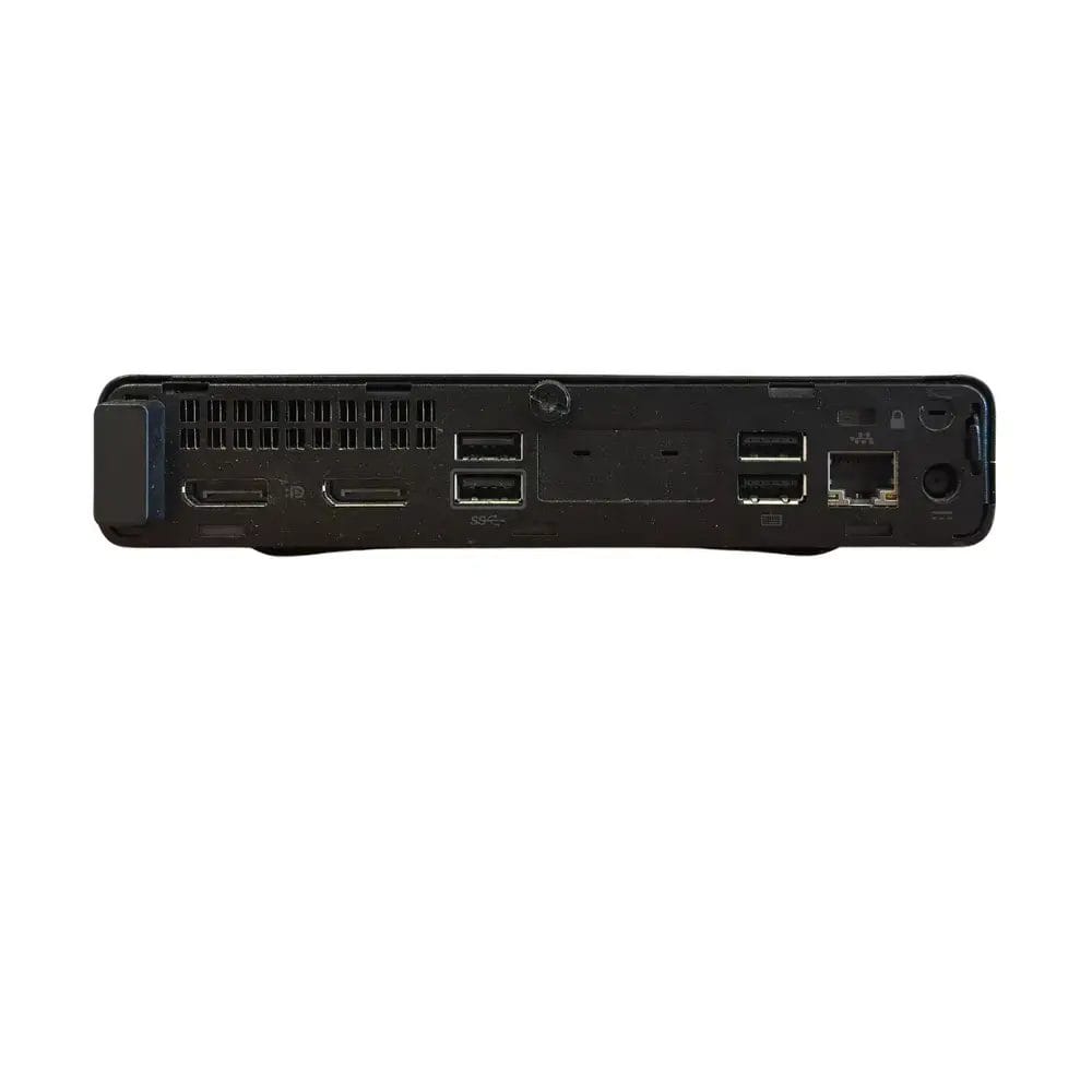 HP Prodesk 400 G4 i7 8700t rear view