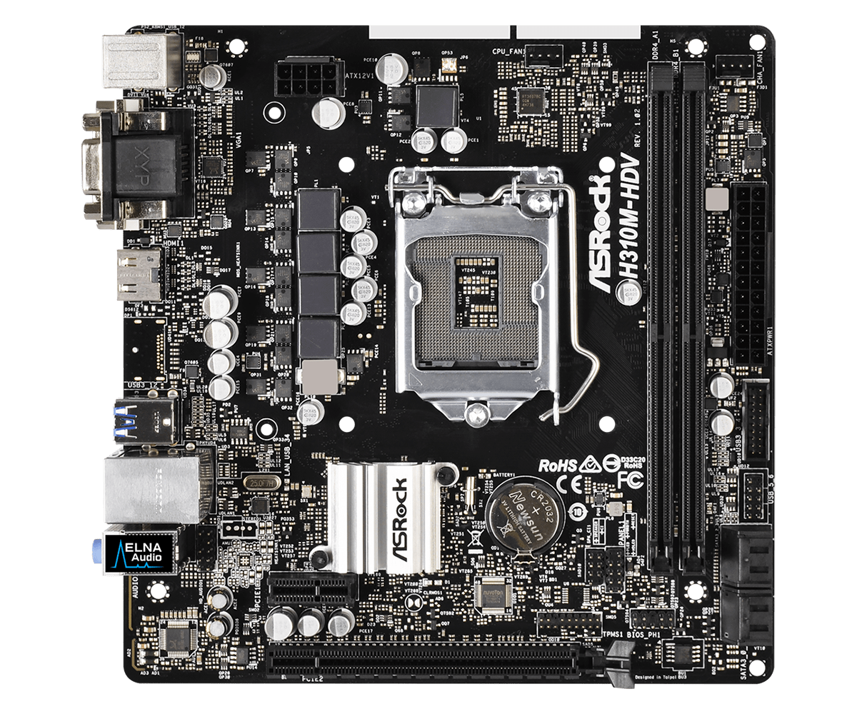 ASRock H310M-HDV Socket 1151