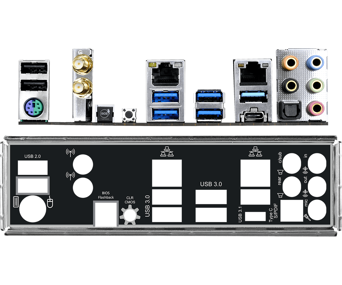 ASRock X299 Taichi Socket 2066 ATX Moederbord