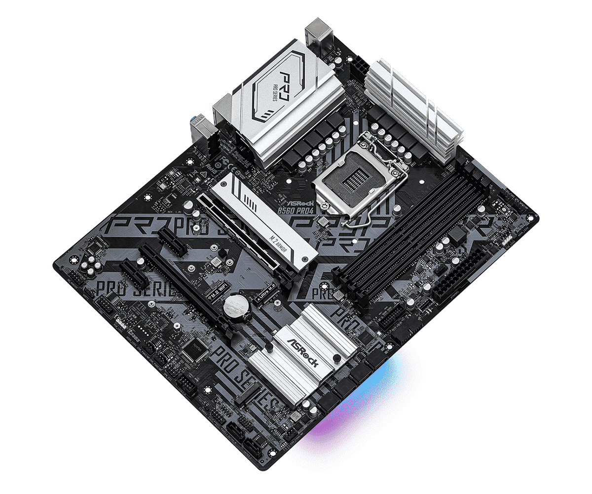 ASRock B560 Pro4 LGA1200 motherboard - Dealstunter.nl