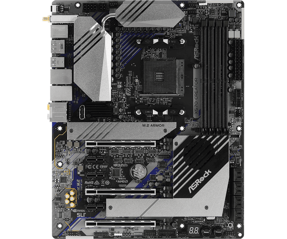 ASRock X570 Creator AMD AM4 - Dealstunter.nl