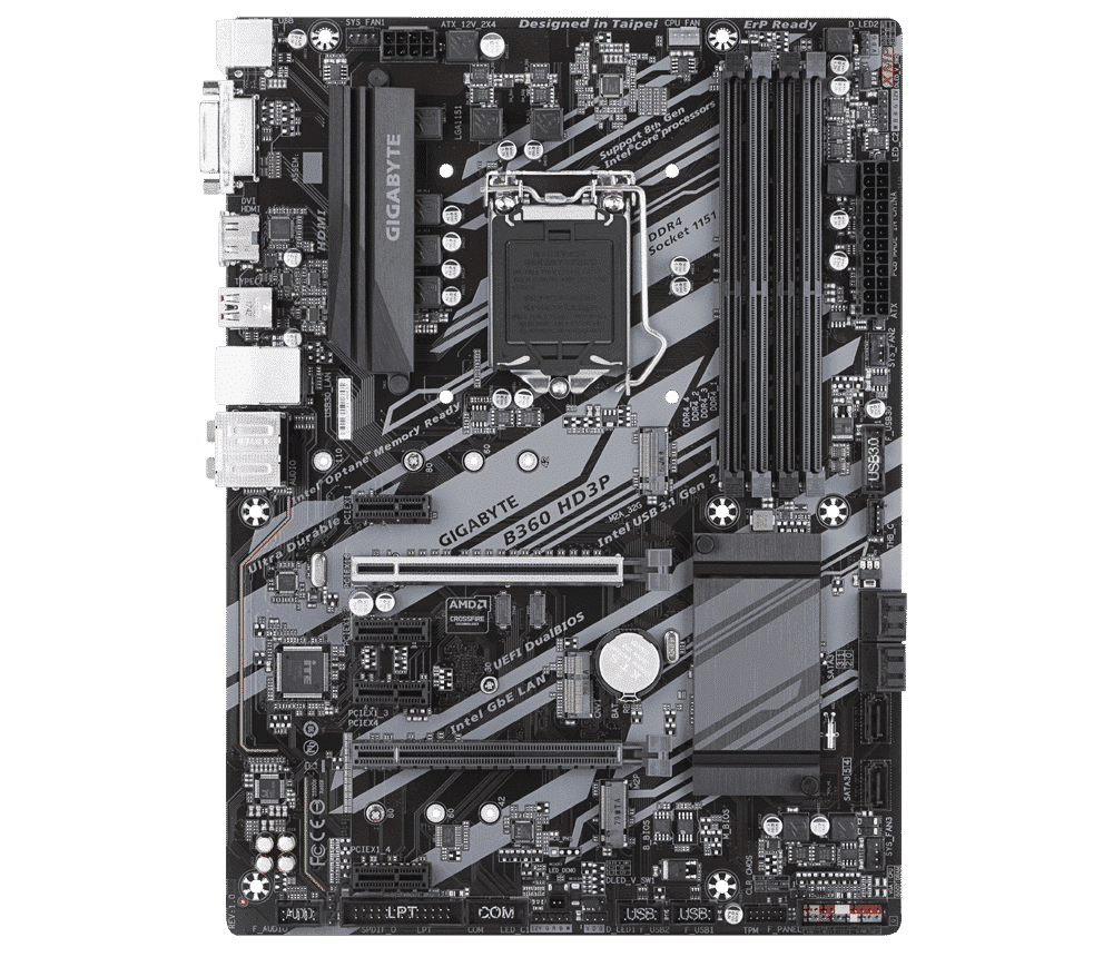Gigabyte B360 HD3P LGA1151 Motherboard - Dealstunter.nl