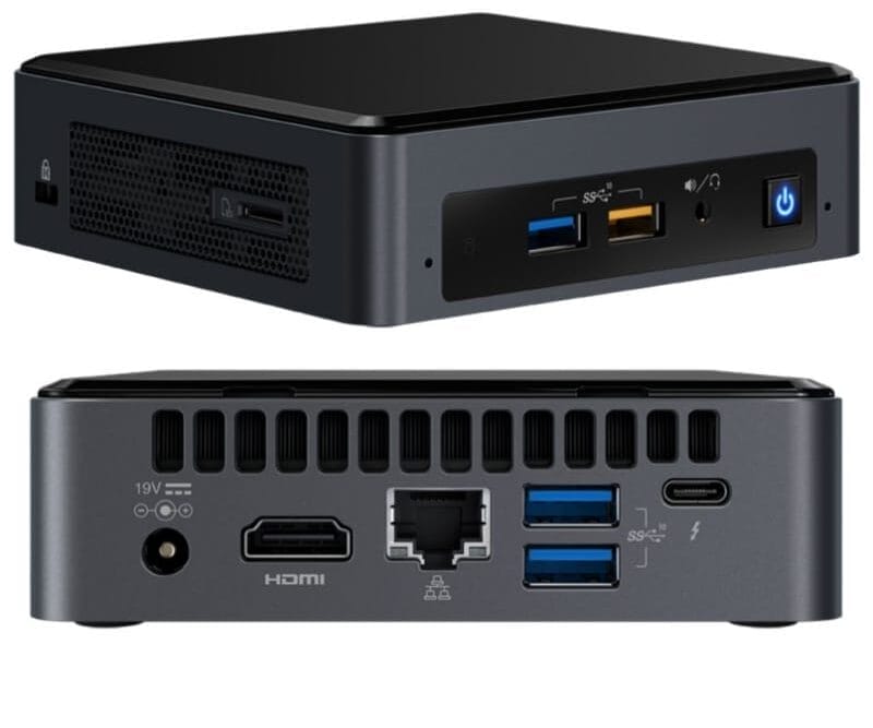 NUC8i3BEK: Snelle Intel Core i3 8e generatie processor - Intel NUC