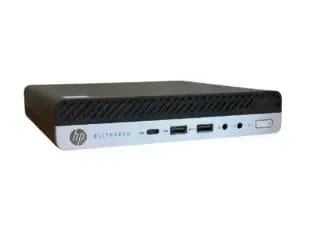 HP Elitedesk 800 G5 i3 9300t mini pc voorkant