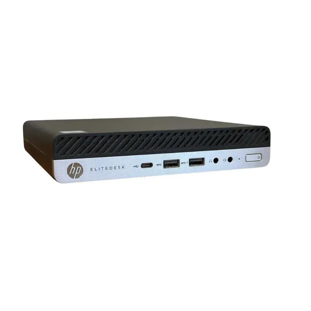 HP Elitedesk 800 G5 i3 9300t mini pc voorkant